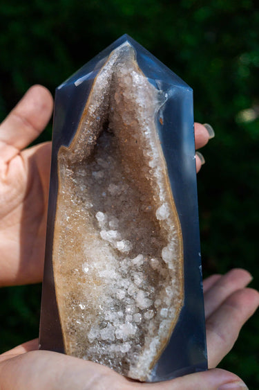 Polished Blue Lace Agate Generator